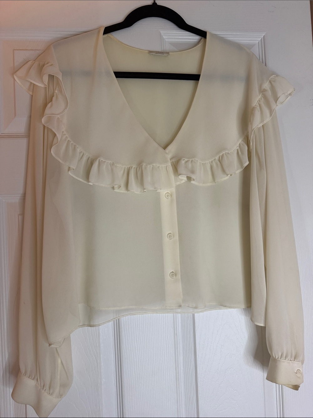 Aritzia Babydoll Blouse